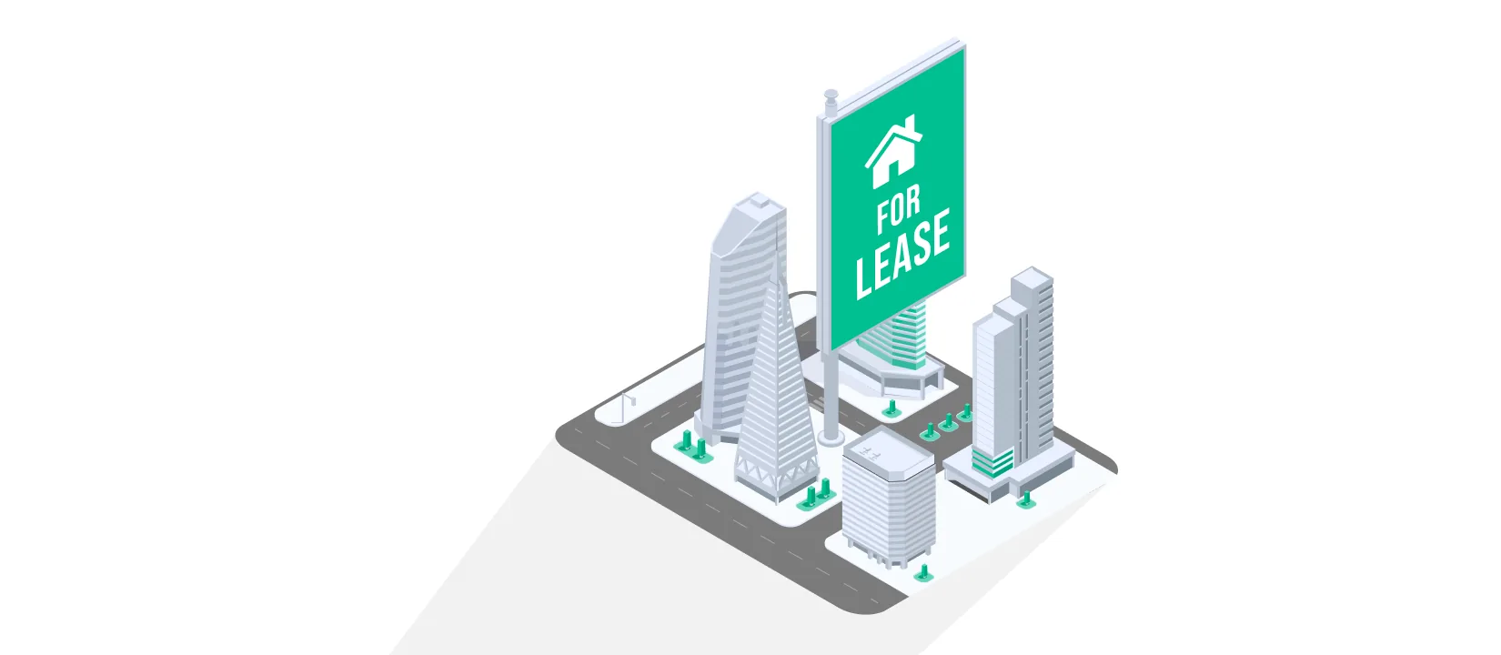 Leasing view in the RentVite app